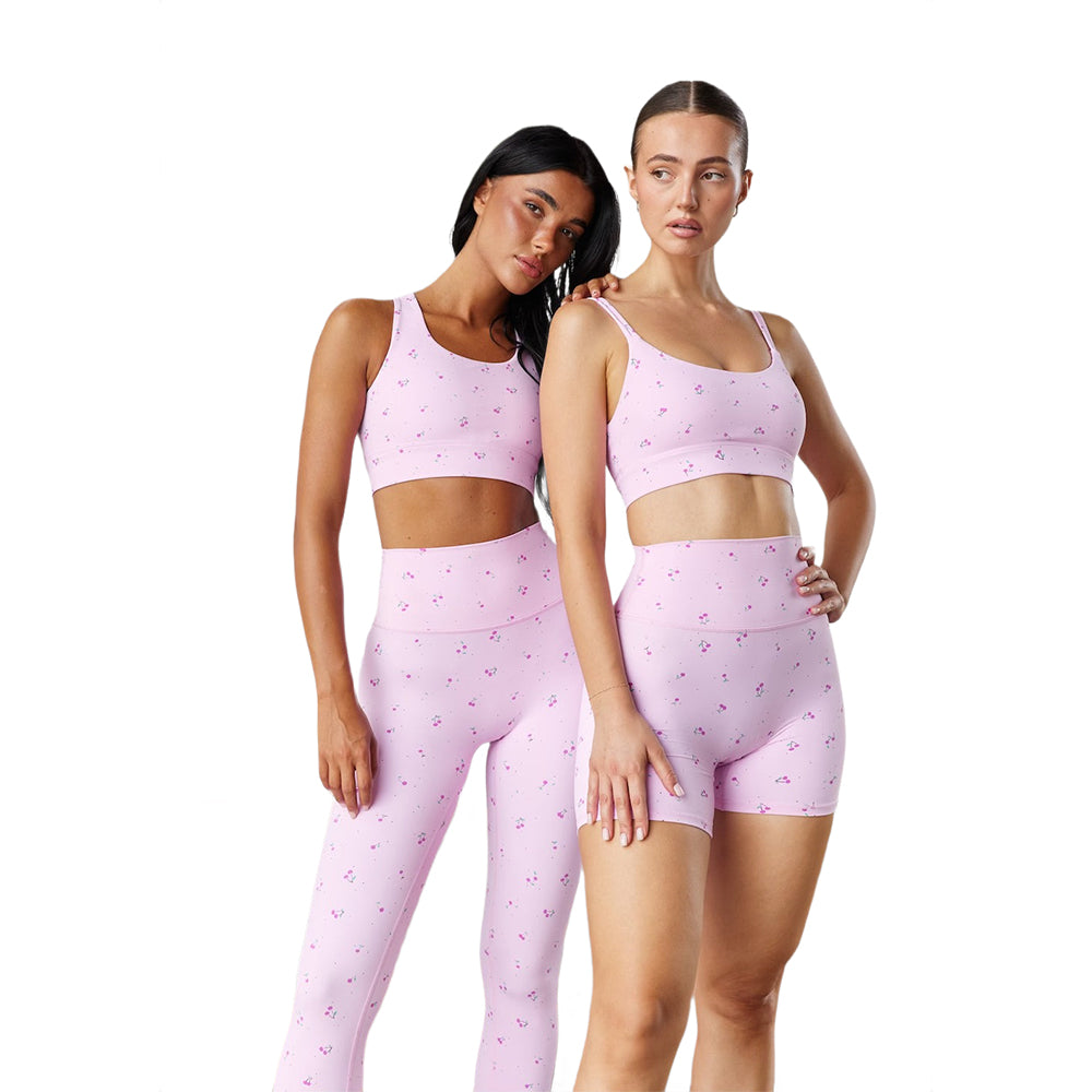 Astoria LUXE BLOSSOM Sports Bra - Cherry