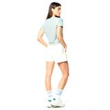 Sergio Tacchini Eva Cropped Top - Slate Gray