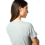 Sergio Tacchini Eva Cropped Top - Slate Gray