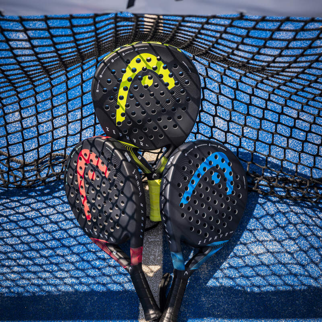 Head Padel Racket Zephyr UL 2023 Black & Yellow