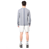 Sergio Tacchini Attivo Damarindo Long Sleeve Tee - Quiet Gray