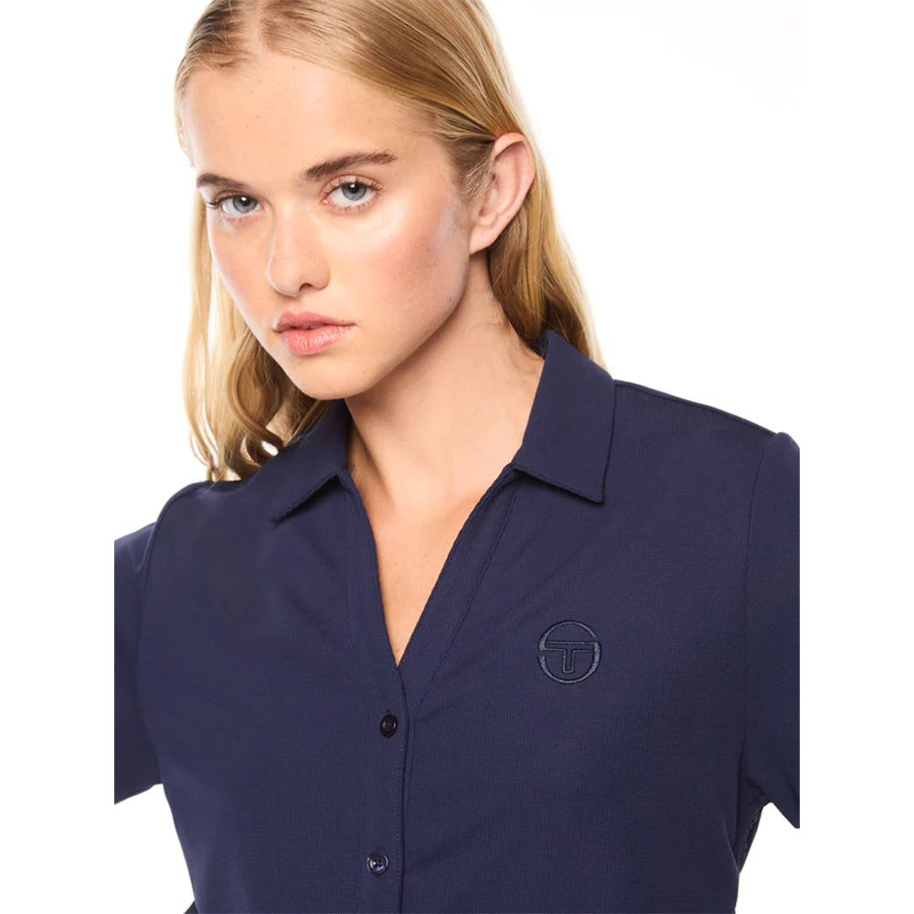 Sergio Tacchini Mattea Cabana Shirt | Maritime Blue