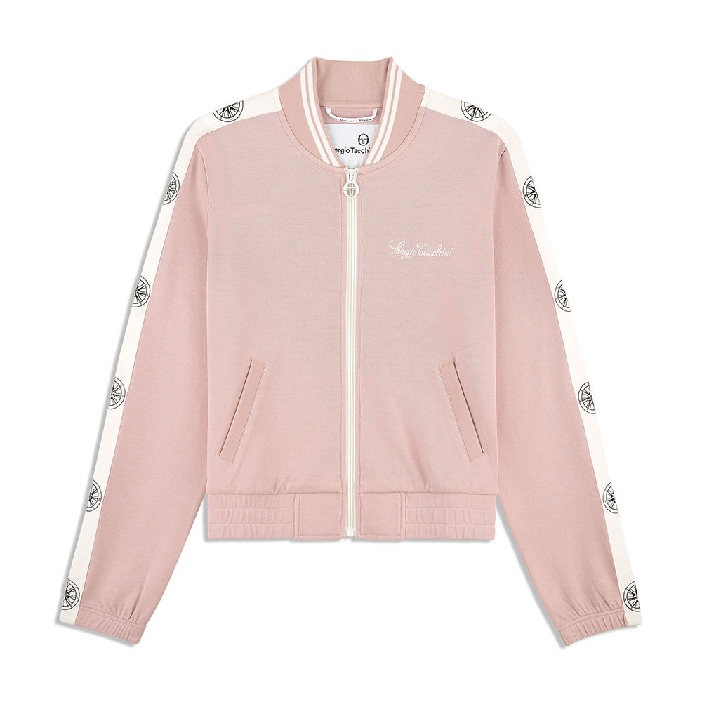 Sergio Tacchini Women's Bussola Track Jacket - Pale Mauve
