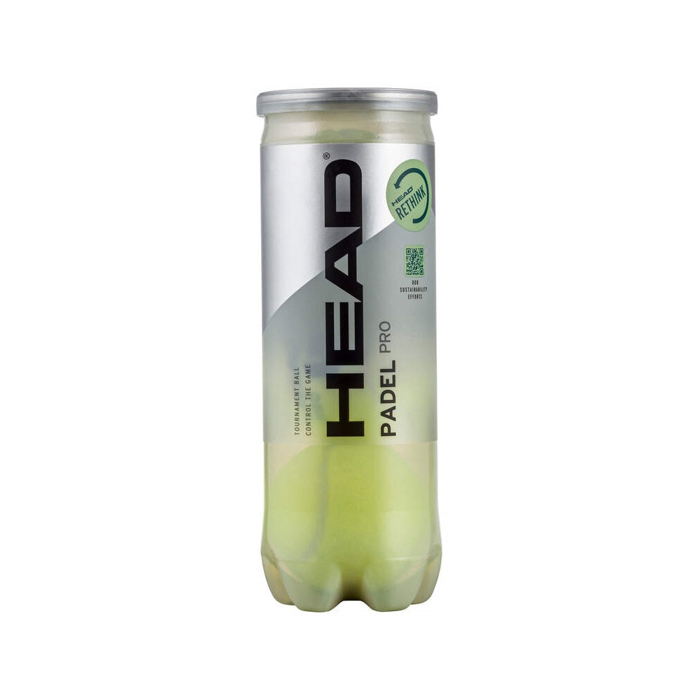 Head Padel Pro Balls - 3 Ball Can