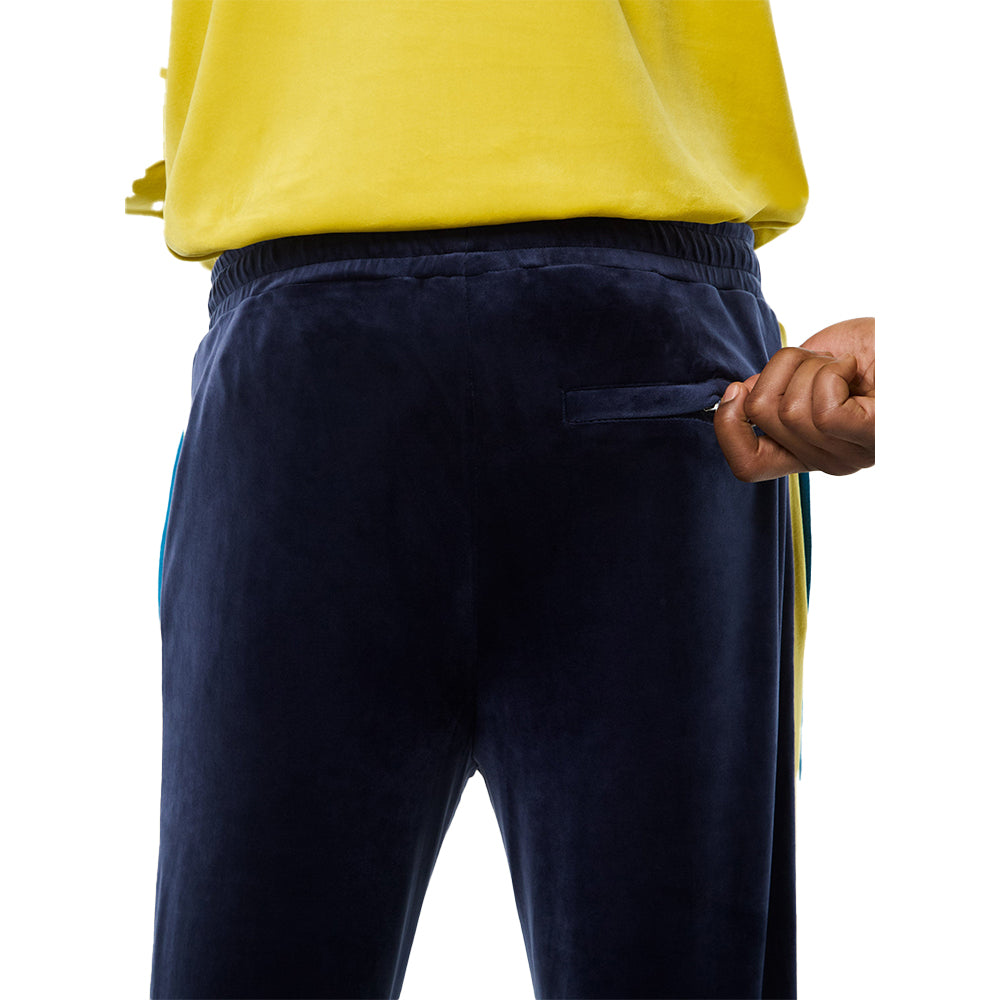Sergio Tacchini Banda Velour Track Pant - Maritime Blue