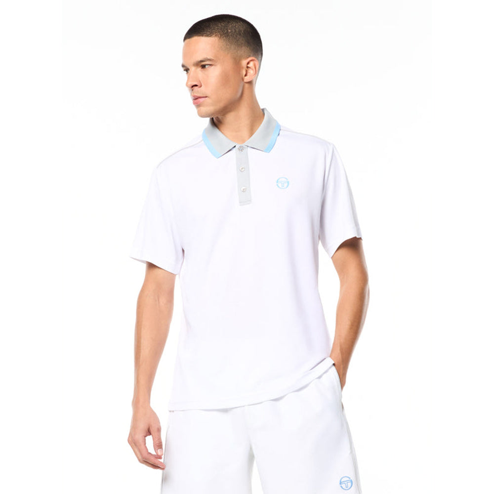 Sergio Tacchini Racchetto Polo | Brilliant White