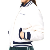 Sergio Tacchini Marisa Varsity Jacket - Gardenia