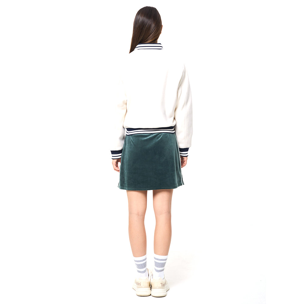 Sergio Tacchini Marisa Varsity Jacket - Gardenia
