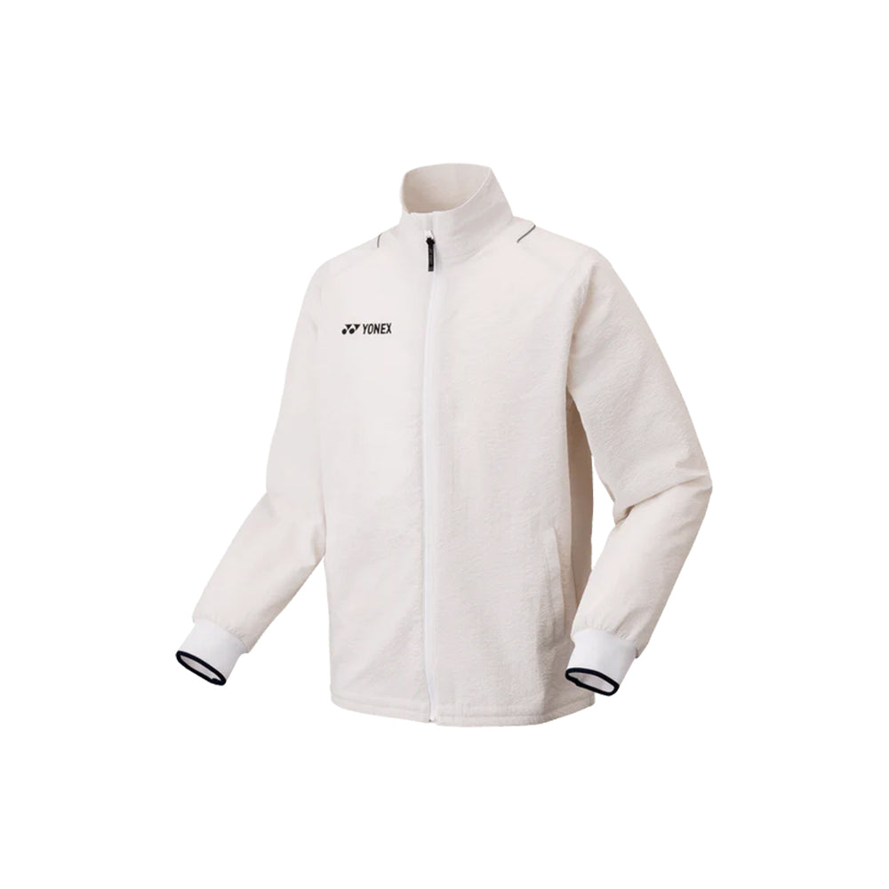 Yonex Men's Warm-Up Jacket 50158 (Cool White)