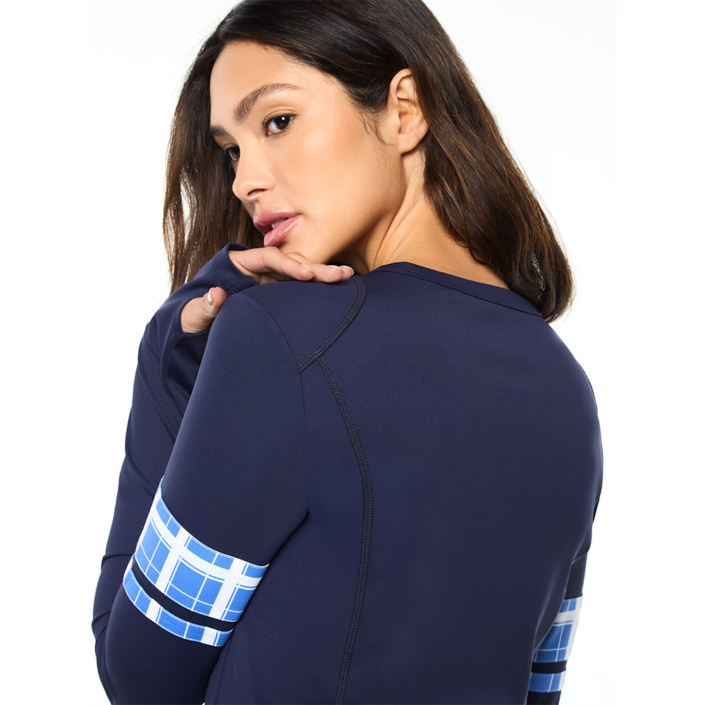 Sergio Tacchini Lara Contour Jacket - Maritime Blue