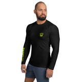 CROWN PICKLEBALL - Men's Tourney Sleeve Shirt (Black)
