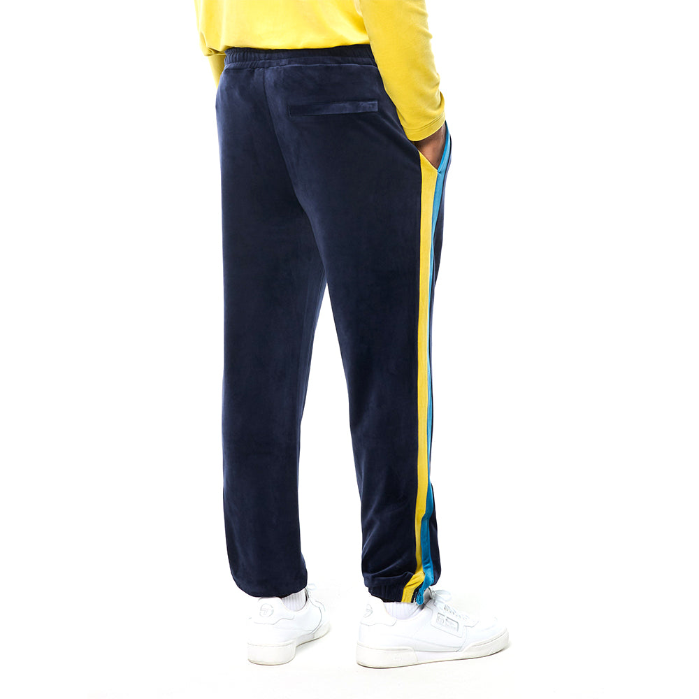 Sergio Tacchini Banda Velour Track Pant - Maritime Blue