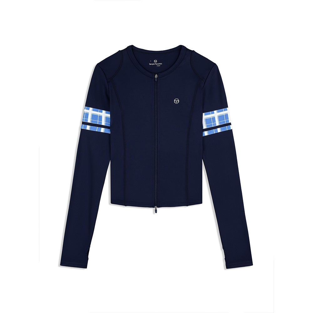 Sergio Tacchini Lara Contour Jacket - Maritime Blue