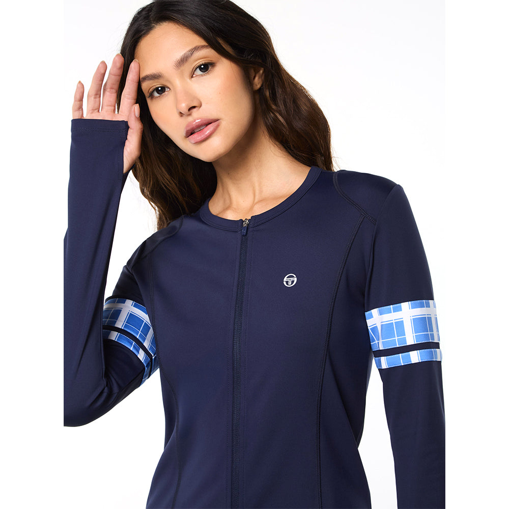 Sergio Tacchini Lara Contour Jacket - Maritime Blue