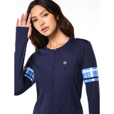Sergio Tacchini Lara Contour Jacket - Maritime Blue