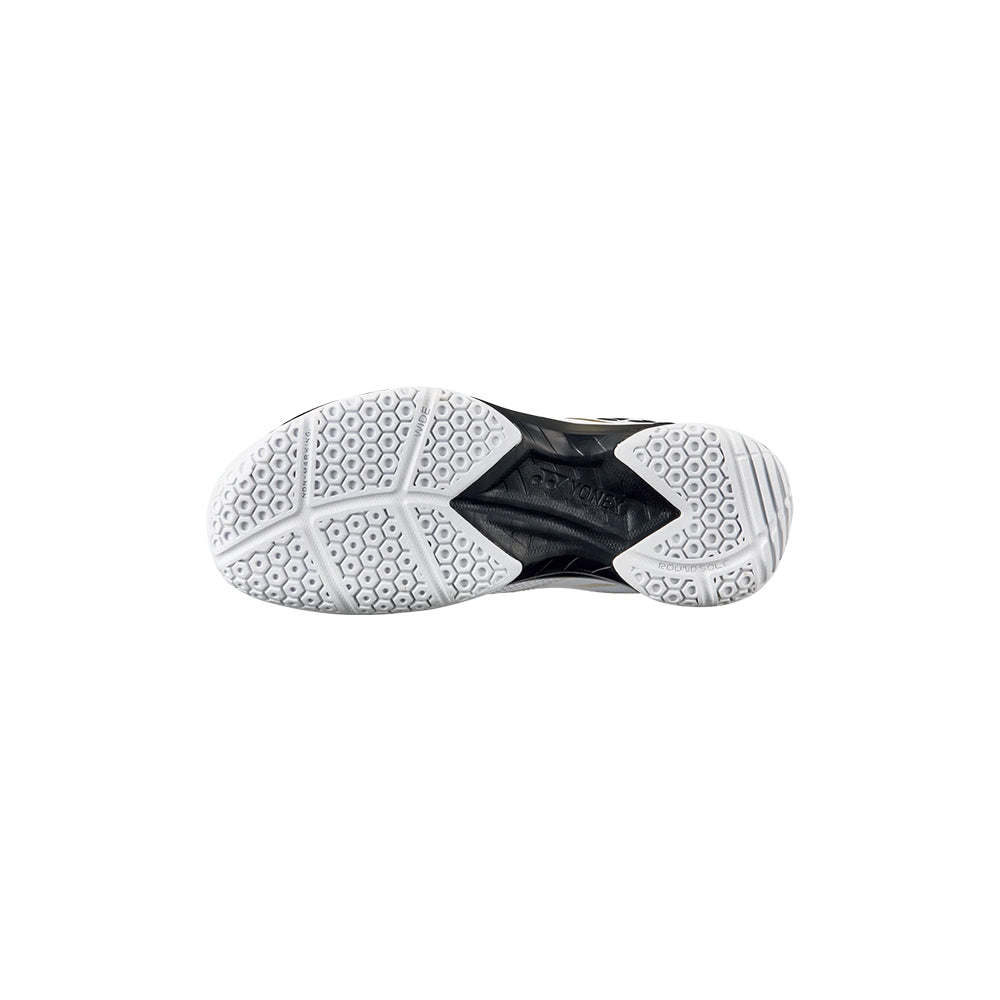 Yonex Badminton Shoe Power Cushion 39 Wide (White/Gold)