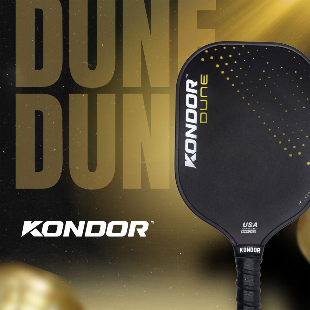 Paleta de Pickleball de carbono 3K DUNE de Kondor Pickleball