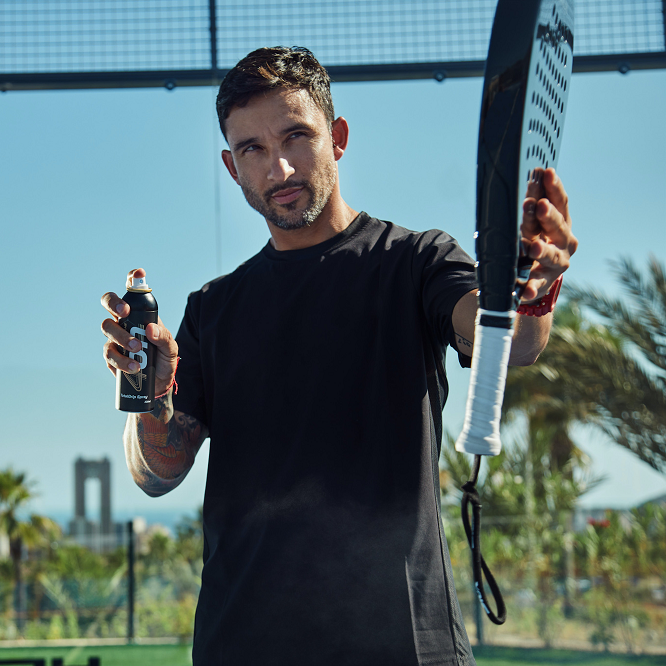 Spray 4On Total Grip Padel Racket Grips Tennis Pickleball