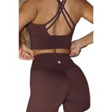 Astoria LUXE BALANCE Sports Crop - Espresso