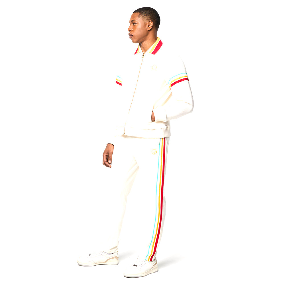 Sergio Tacchini Slice Track Jacket - Gardenia/ Gold