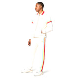 Sergio Tacchini Slice Track Jacket - Gardenia/ Gold
