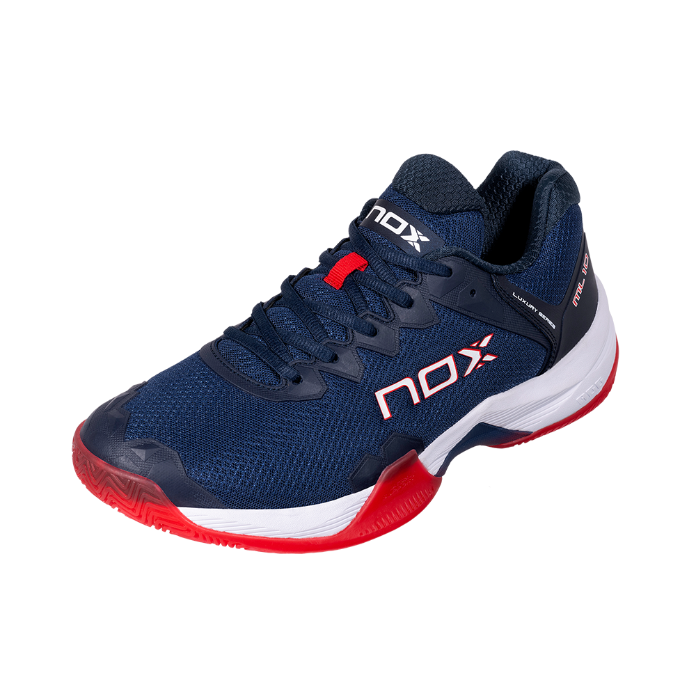 Nox Padel Shoes ML10 - Men - Hexa Blue & Fiery Red