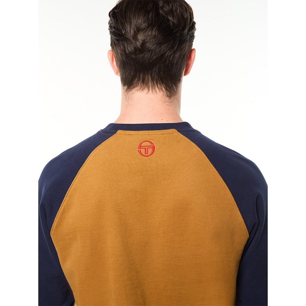Sergio Tacchini Suonare Crewneck - Bronze Brown