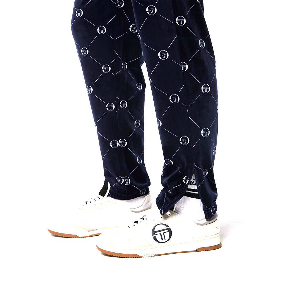 Sergio Tacchini Cosimo Velour Track Pant - Maritime Blue