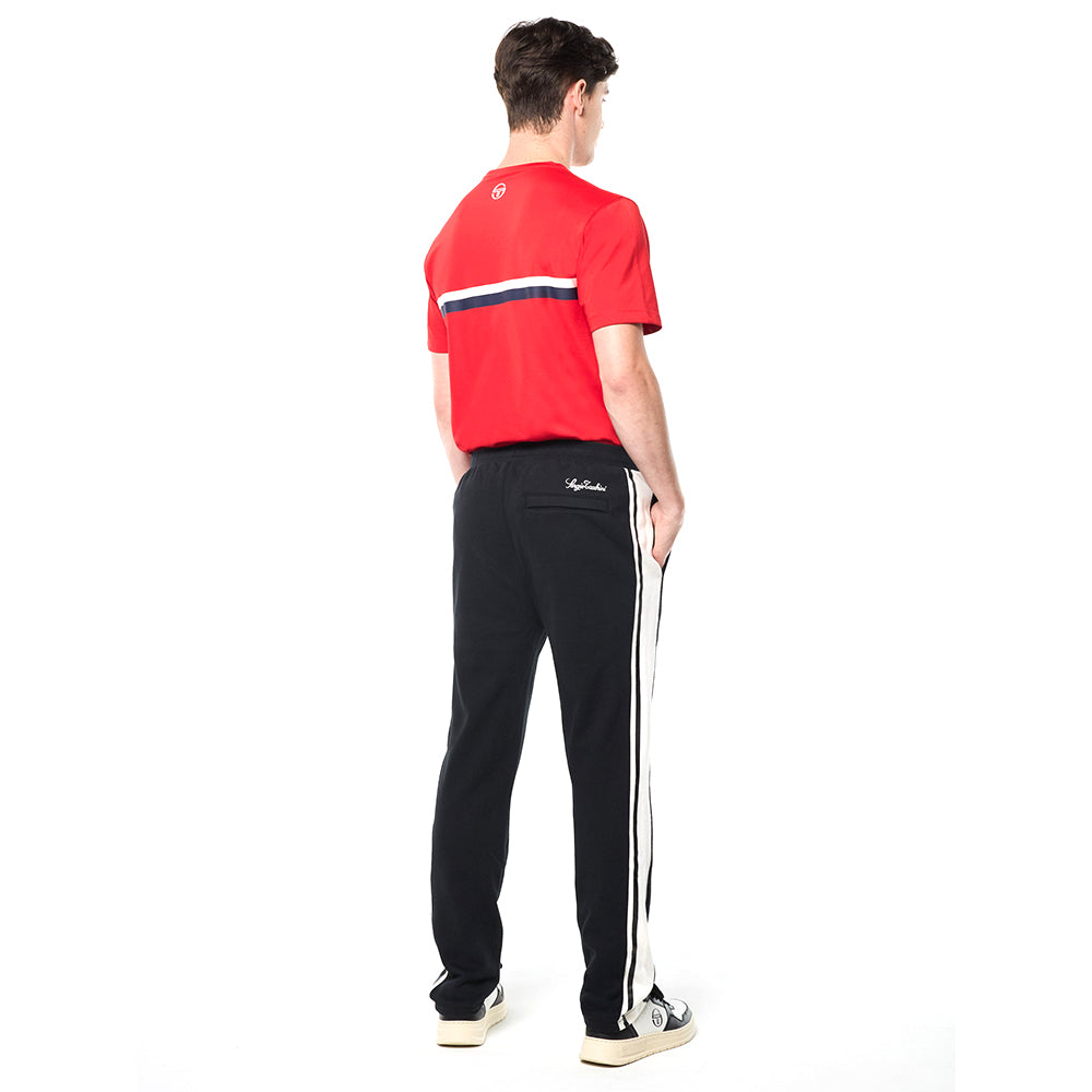 Sergio Tacchini Cursivo Track Pant - Black Beauty