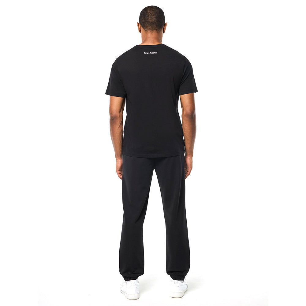 Sergio Tacchini Arbitro T - Shirt - Black Beauty