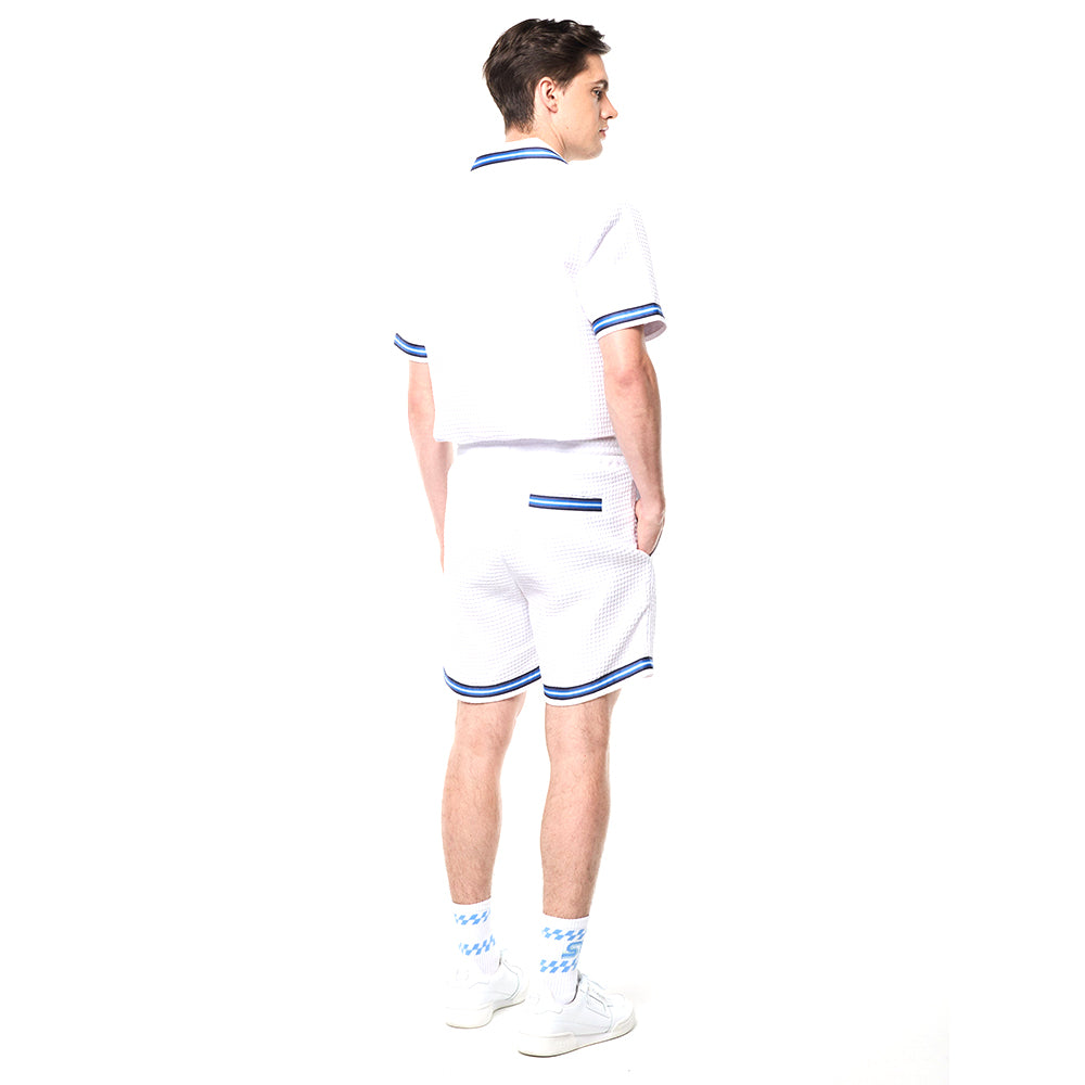 Sergio Tacchini Chiaro Cabana Short - Brilliant White