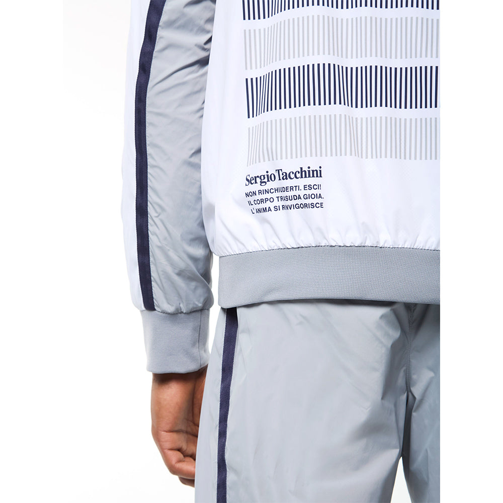 Sergio Tacchini Campo Court Track Jacket - Quiet Grey