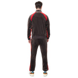 Sergio Tacchini Banda Velour Track Jacket - Mulch