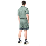 Sergio Tacchini Quadretto Cabana Short - Duck Green