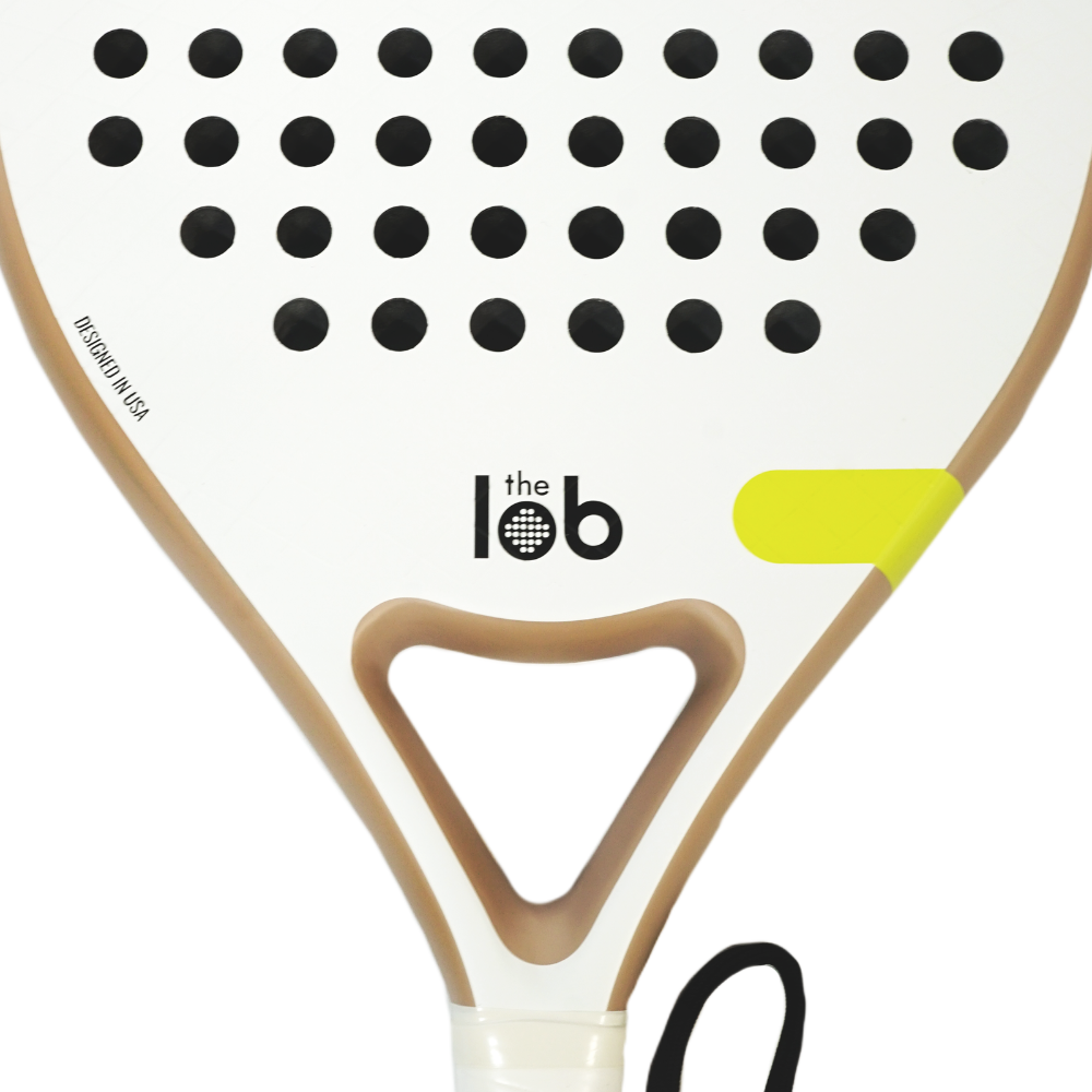 The Lob Padel Racket 3K Carbon Fiber | Sand
