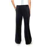Sergio Tacchini Adele Velour Track Pant - Black Beauty