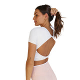 Astoria LIVE LUXE Twist Crop - White