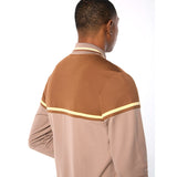 Sergio Tacchini Olmi Track Jacket - Taupe Grey