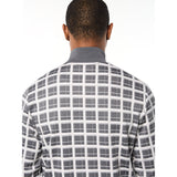 Sergio Tacchini Damarindo Check Track Jacket - Quiet Grey
