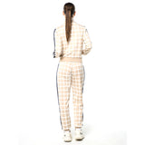 Sergio Tacchini Women's Damarindo Check Track Jacket - Humus