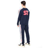 Sergio Tacchini Macchina Long Sleeve T - Shirt - Maritime Blue