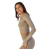Astoria CONTOUR Seamless Long Sleeve - Mocha