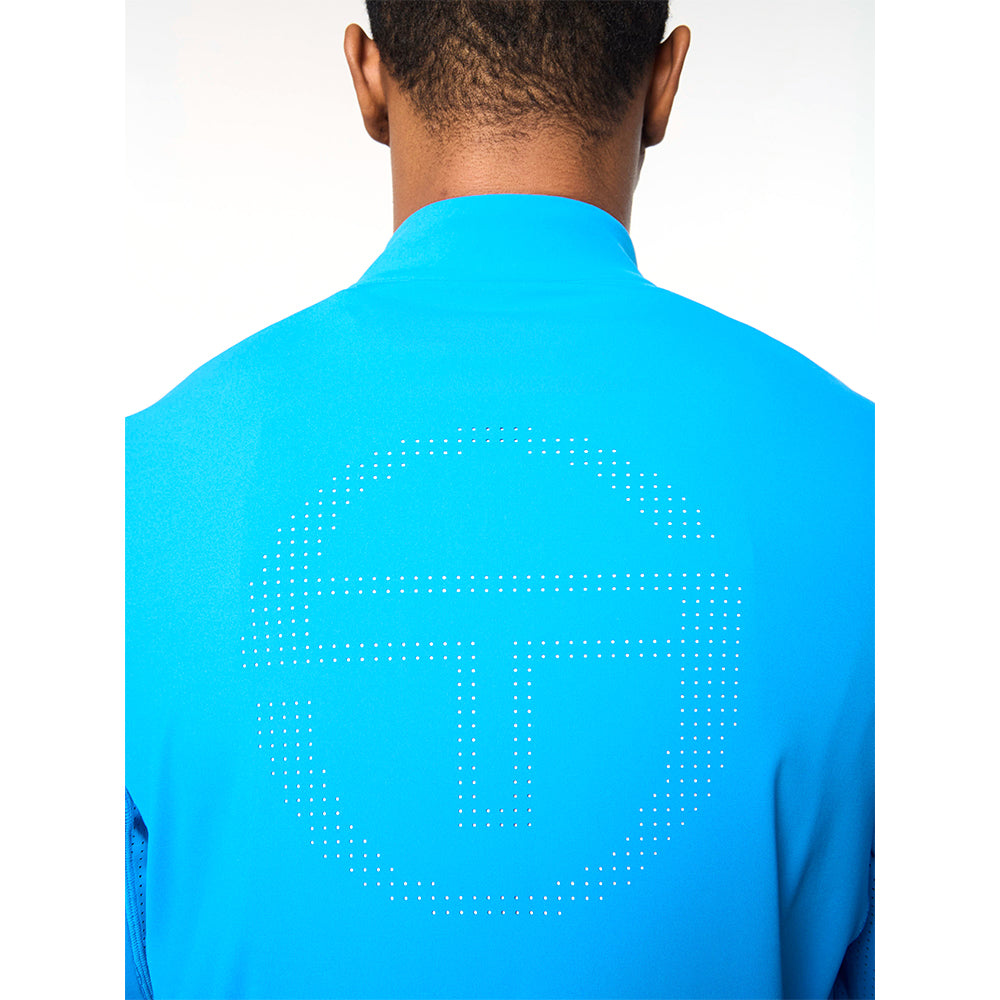 Sergio Tacchini Elio 1/4 Zip Pullover - French Blue