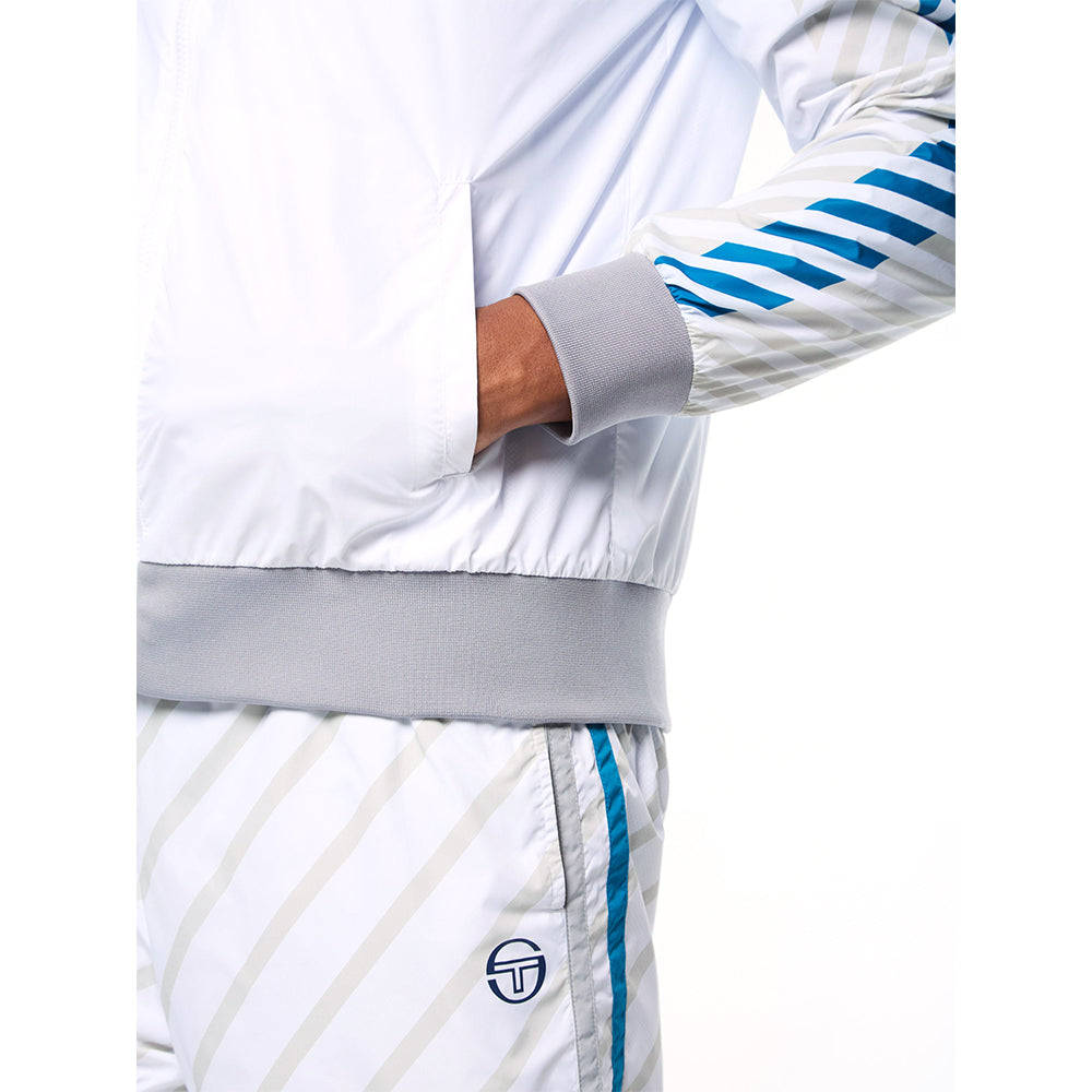 Sergio Tacchini Quadretto Track Jacket - Brilliant White