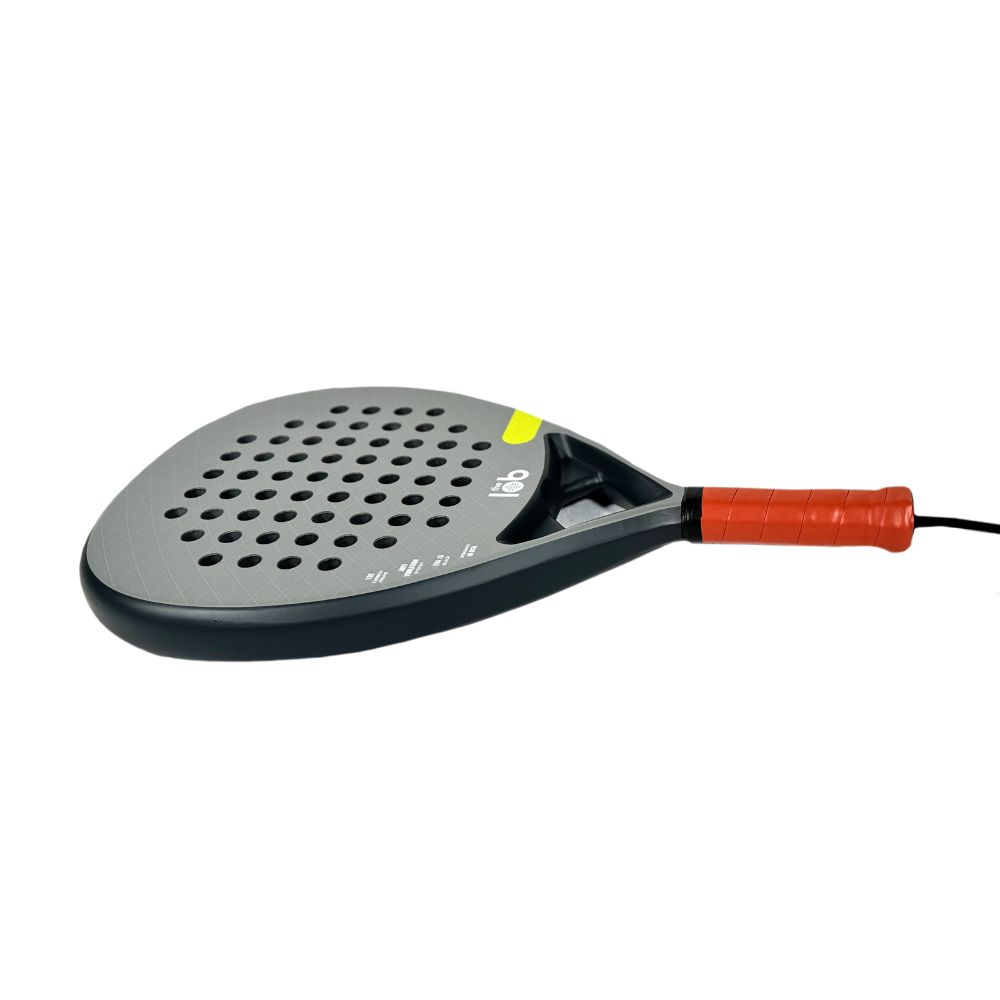 The Lob Padel Racket 12K Carbon Fiber | Gray