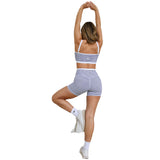 Astoria LUXE BALANCE Crossover Short - Blue Lattice