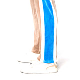 Sergio Tacchini Lazaro Velour Track Pant - Taupe Grey