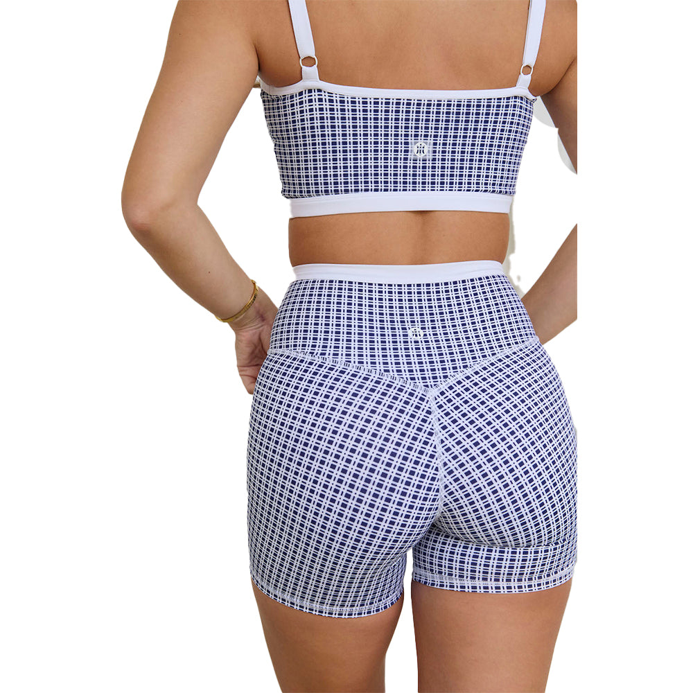 Astoria LUXE BALANCE Essential Sports Bra - Blue Lattice