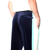 Sergio Tacchini Lazaro Velour Track Pant - Maritime Blue