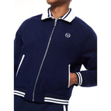 Sergio Tacchini Marco Varsity Jacket - Maritime Blue